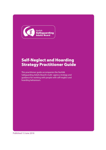 Table Of Content - Norfolk Safeguarding Adults Board (NSAB)