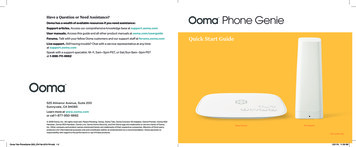 Support.ooma Ooma /userguide Forums.ooma Quick Start Guide .
