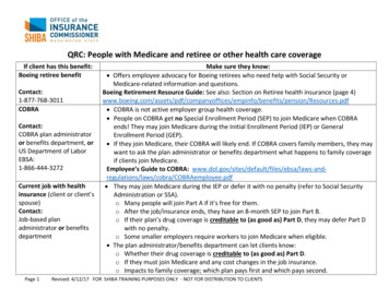 QRC: People With Medicare And Retiree Or Other Health Care Coverage