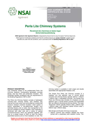 Perla Lite Chimney Systems - Croom Concrete