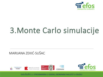 3.Monte Carlo Simulacije - Ekonomski Fakultet U Osijeku