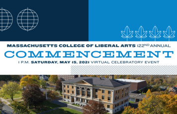 Massachusetts College Of Liberal Arts Commencement