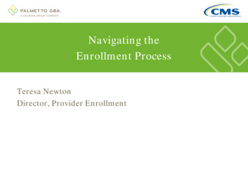 Navigating The Enrollment Process - Palmetto GBA