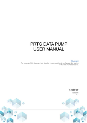 PRTG Data Pump - Corp-it