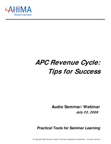 APC Revenue Cycle: Tips For Success