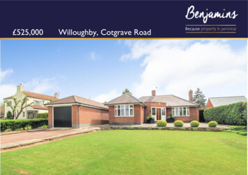  525,000 Willoughby, Cotgrave Road - MRI Software