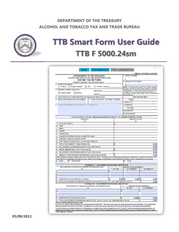 TTB Smart Form User Guide
