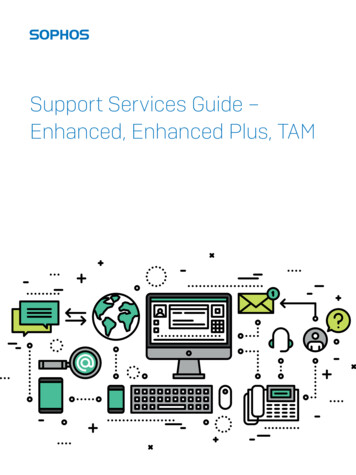 Support Services Guide - Enhanced, Enhanced Plus, TAM
