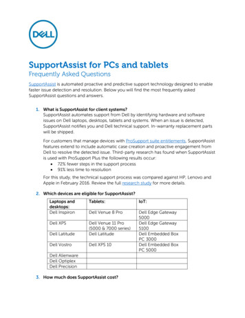 SupportAssist For PCs And Tablets - Dell