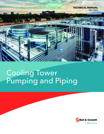 Cooling Tower Pumping And Piping - Xylem