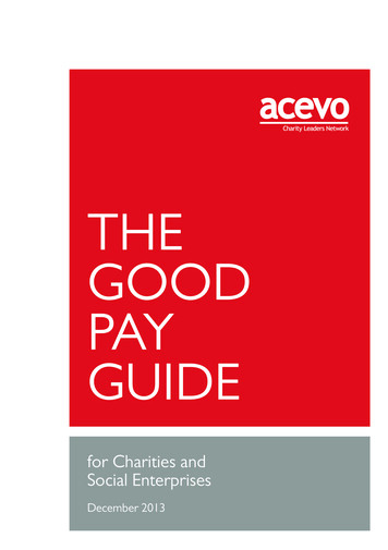 The Good Pay Guide - Acevo