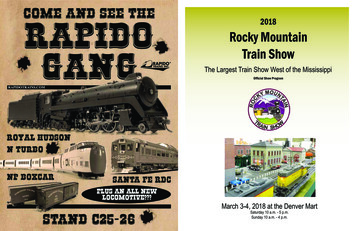 Raio Rocky Mountain 2018 GANG Train Show