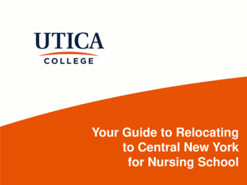 Your Guide To Relocating To Central New York For Nursing . - Utica ABSN