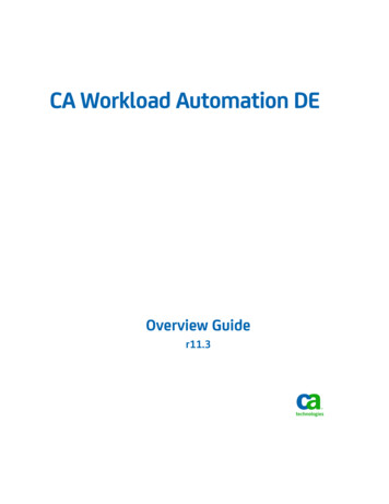 CA Workload Automation DE - Broadcom Inc.