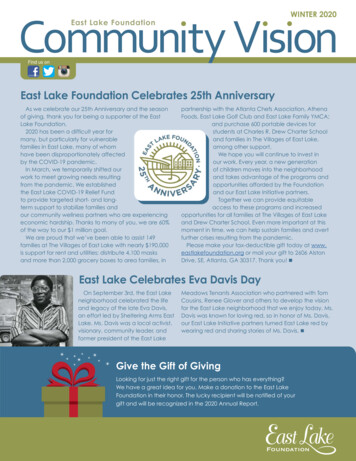 East Lake Foundation Celebrates 25th Anniversary