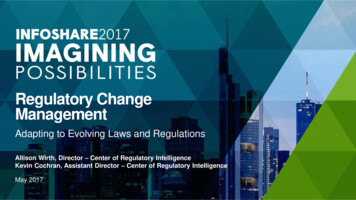 Regulatory Change Management - FIS Global