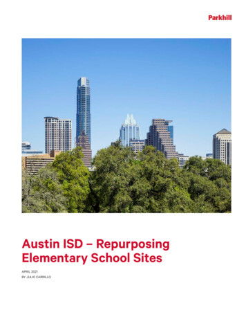 Austin ISD - Repurposing Elementary School Sites