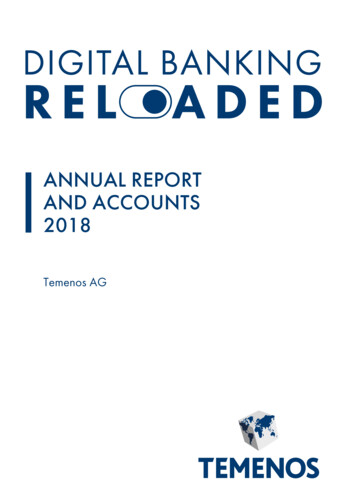 Temenos Annual Report And Accounts 2018