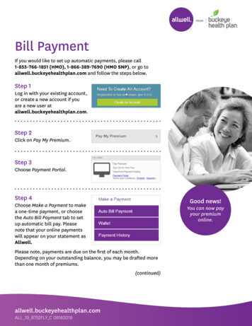 Bill Payment - Buckeye Health Plan