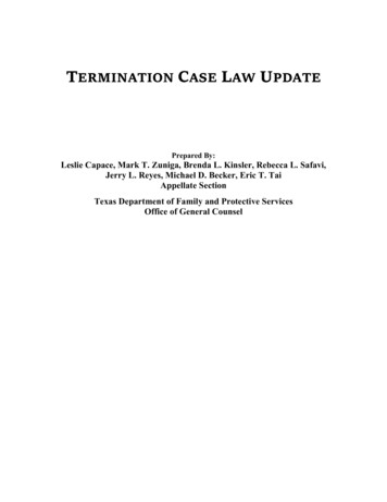 Termination Case Law Update