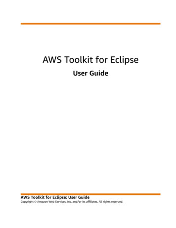 AWS Toolkit For Eclipse