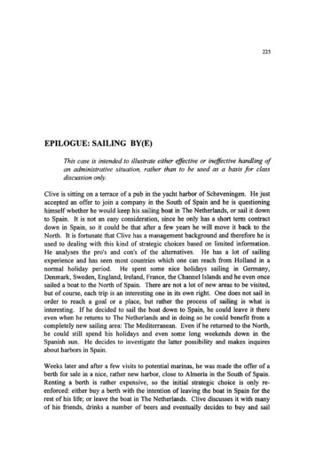 Epilogue: Sailing By(E)