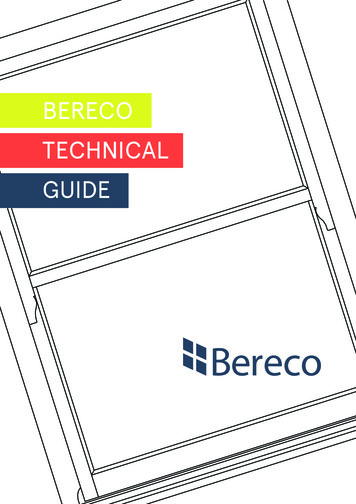 BERECO TECHNICAL GUIDE - SpecifiedBy