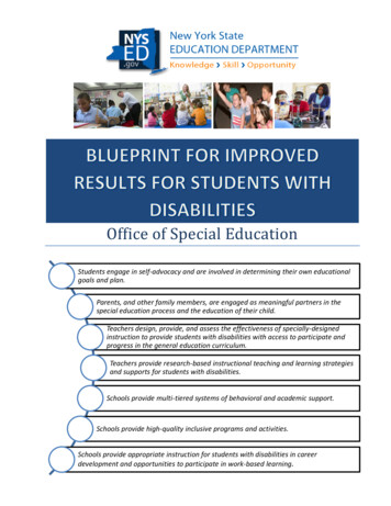 Office Of Special Education - P-12 : NYSED