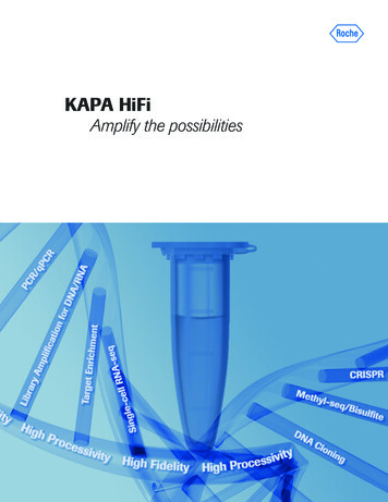 Amplify The Possibilities - Roche Sequencing Solutions