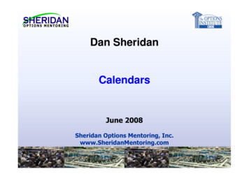 Dan SheridanDan Sheridan Calendars - Interactive Brokers