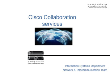 Cisco Collaboration Services