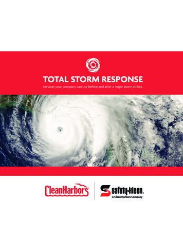 TOTAL STORM RESPONSE - Safety-Kleen