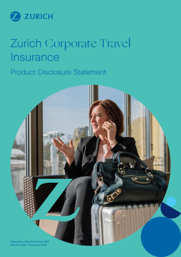 Zurich Corporate Travel