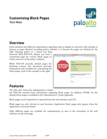 Customizing Block Pages - Palo Alto Networks