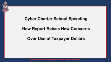 Cyber Charter School Spending New Report Raises New Concerns Over Use .