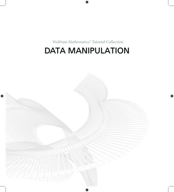 Mathematica Tutorial: Data Manipulation - Wolfram