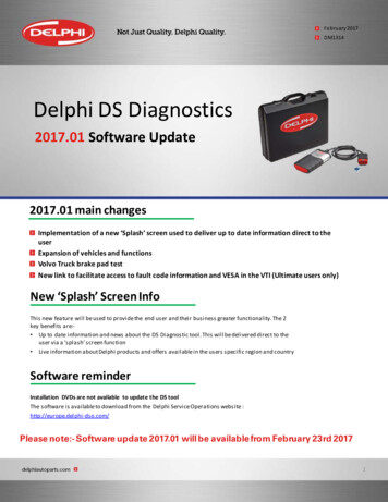 Delphi DS Diagnostics - Fleet Parts