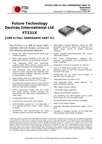 Future Technology Devices International Ltd FT231X