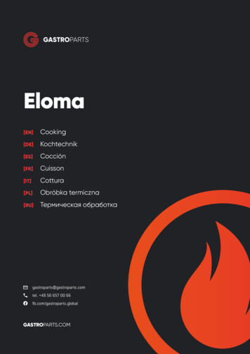 Eloma - Gastroparts