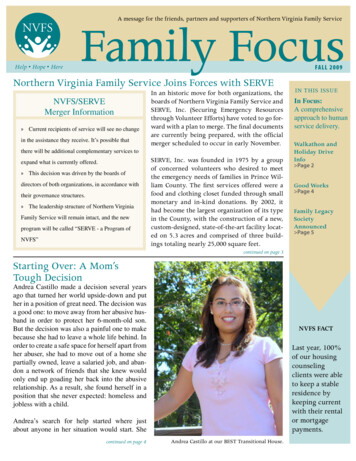 Family Focus - Northern Virginia Family Service