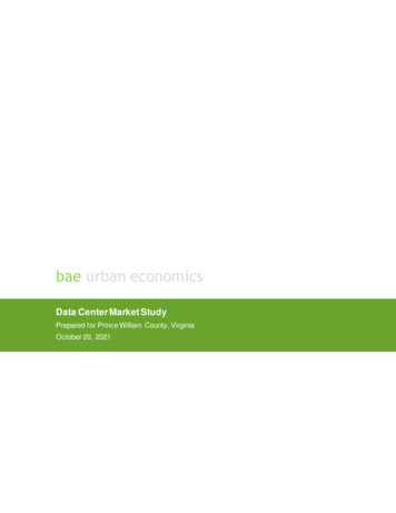 Bae Urban Economics - Prince William County, Virginia