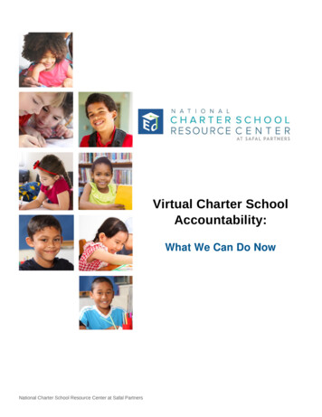 Virtual Charter School Accountability - Ed