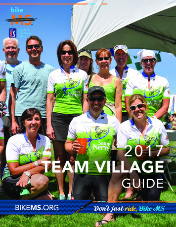 2017 TEAM VILLAGE - National Multiple Sclerosis Society
