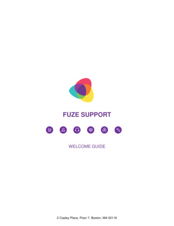 Welcome To Fuze Support Final (2)