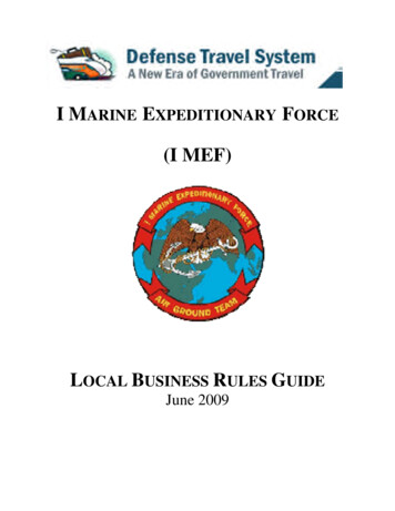 Defense Travel System - United States Marine Corps
