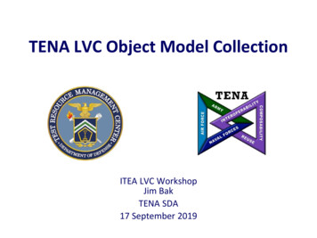 TENA LVC Object Model Collection - ITEA