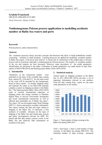 Nonhomogenous Poisson Process Application To Modelling Accidents Number .