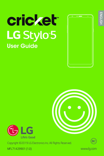 LG Stylo 5 User Manual - PhoneCurious