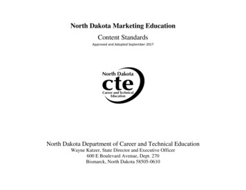 North Dakota Marketing Education