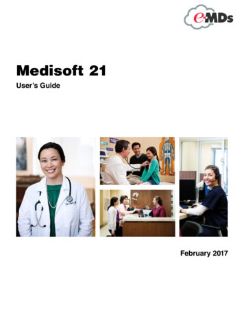 Medisoft User Guide - Maritec Medical Systems
